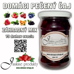 Pravý domáci pečený čaj z 15 druhov ovocia predaj z dvora prebytkov